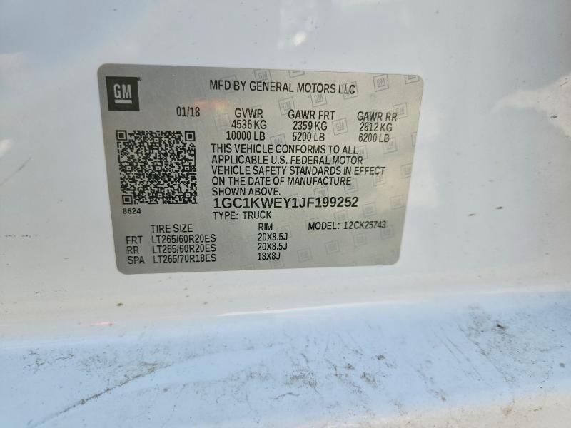 2018 Chevrolet Silverado K2500 Heavy Duty LTZ