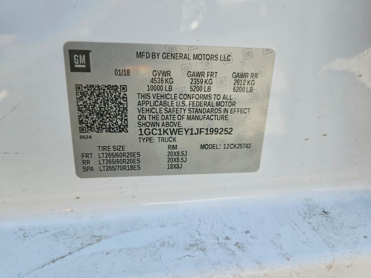 2018 Chevrolet Silverado K2500 Heavy Duty LTZ