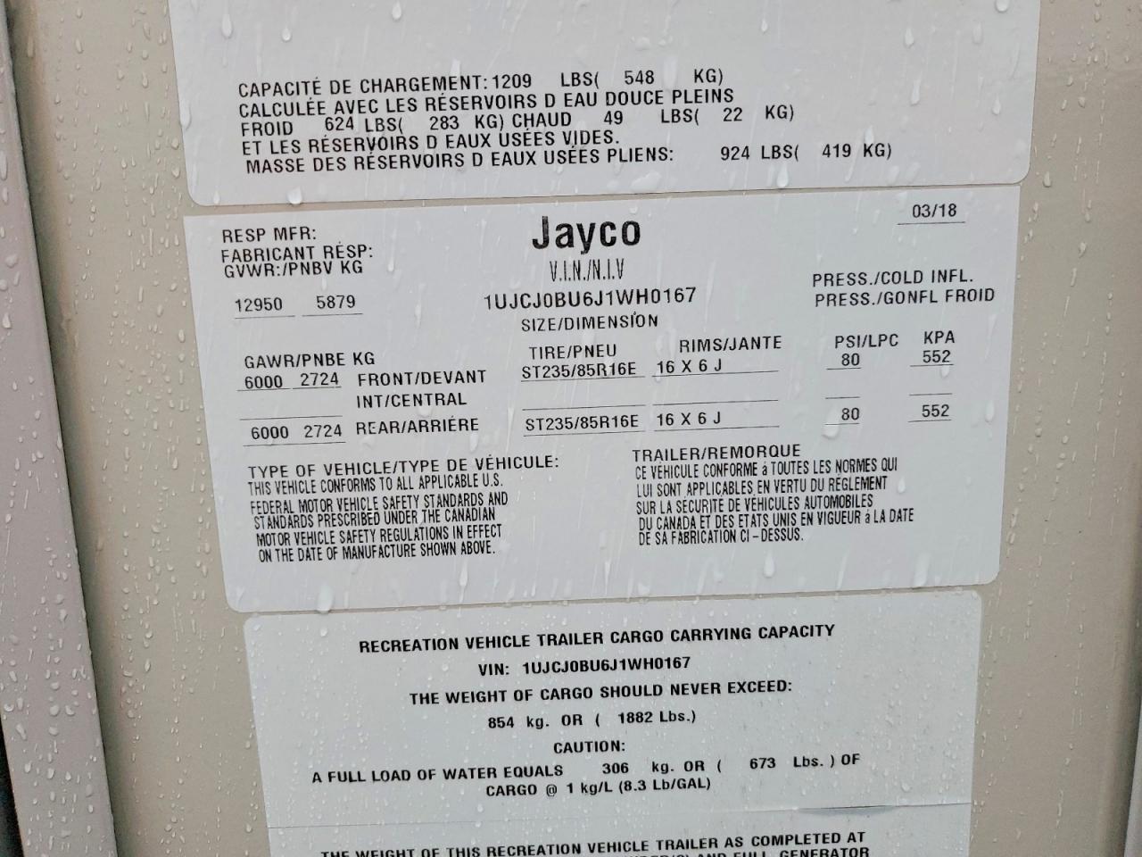 2018 Jayco Eagle