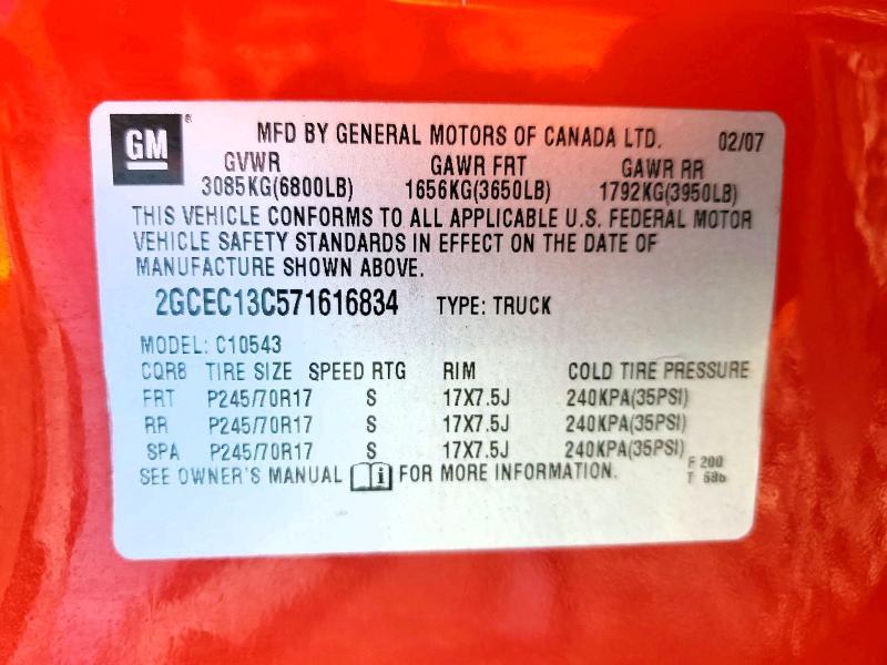 2007 Chevrolet Silverado C1500 Crew Cab