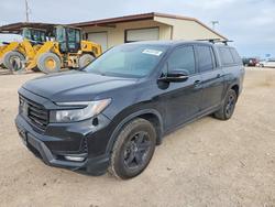 Salvage trucks for sale at Temple, TX auction: 2021 Honda Ridgeline Black Edition