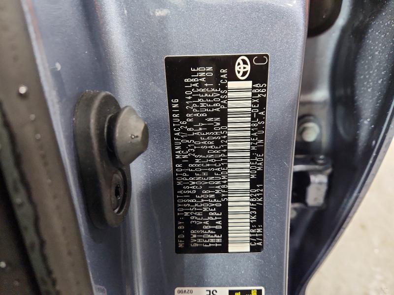 2026 Toyota Corolla le