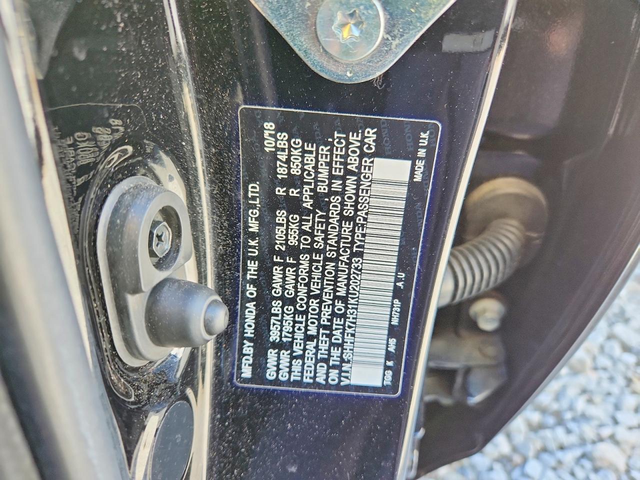 2019 Honda Civic lx