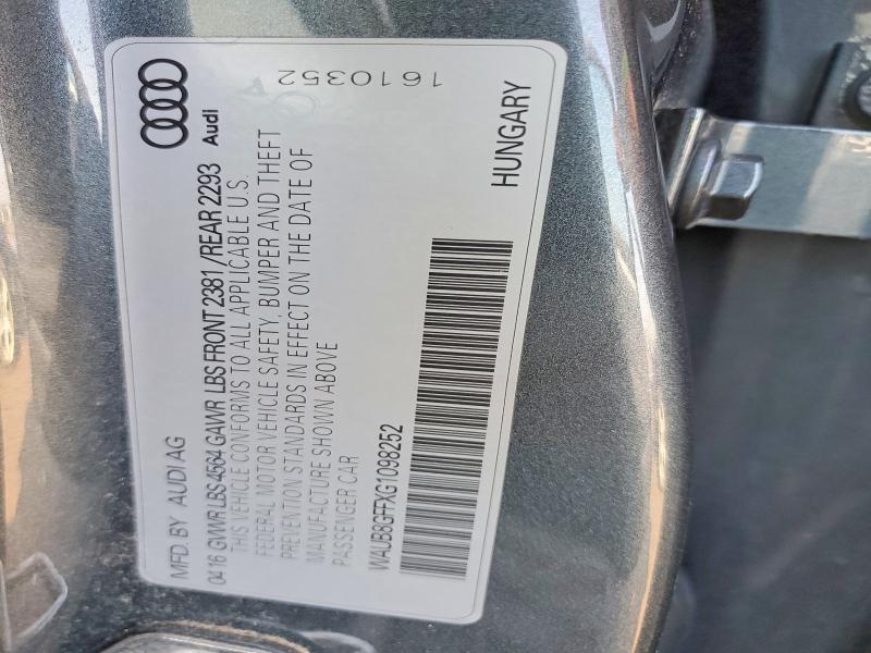 2016 Audi A3 Premium