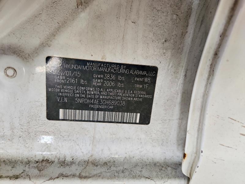 2016 Hyundai Elantra se