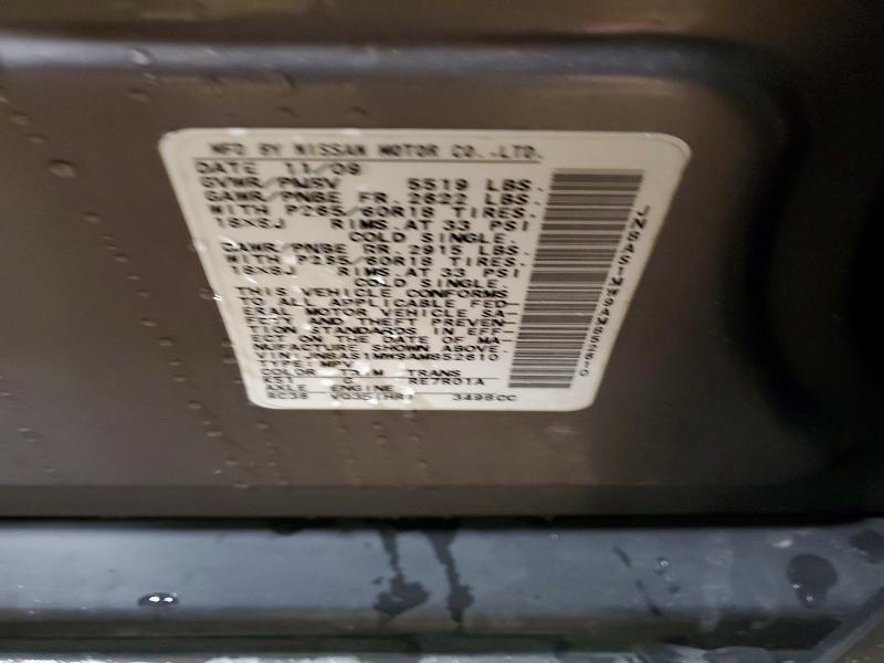 2010 Infiniti Fx35 Base