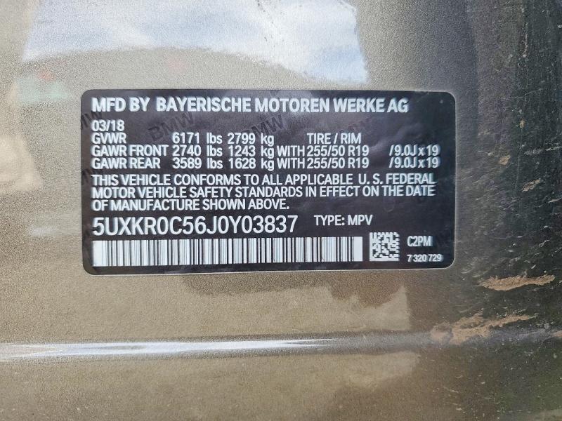 2018 BMW X5 Xdrive35i