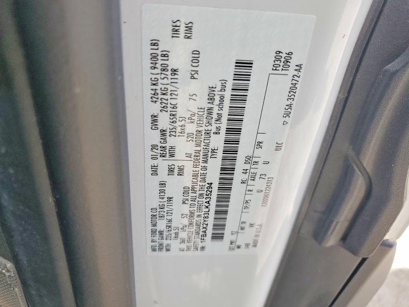 2020 Ford Transit T-350