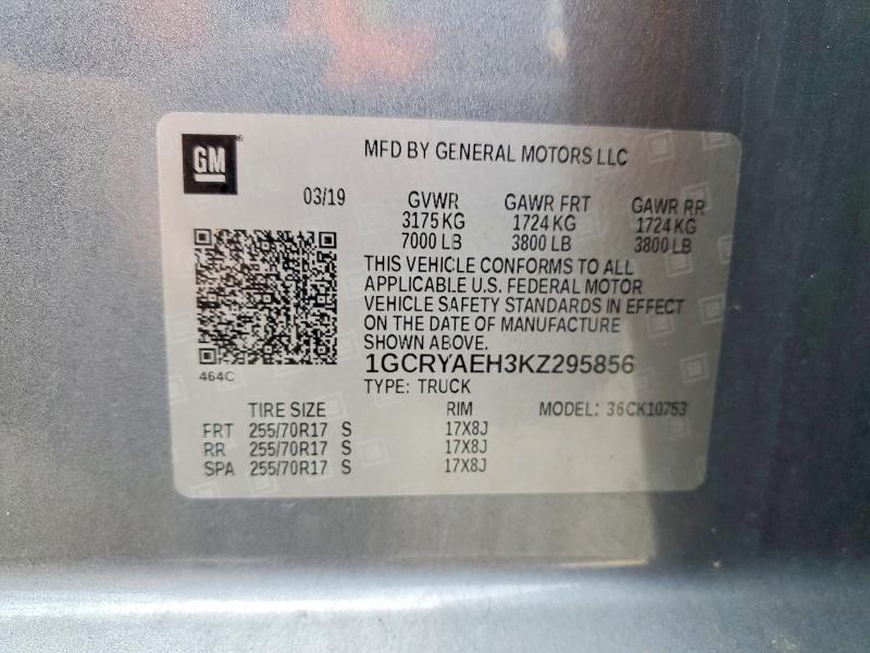 2019 Chevrolet Silverado K1500