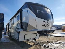 Salvage trucks for sale at Ellwood City, PA auction: 2021 Foresriver 2021 Forest River Crusader Camper