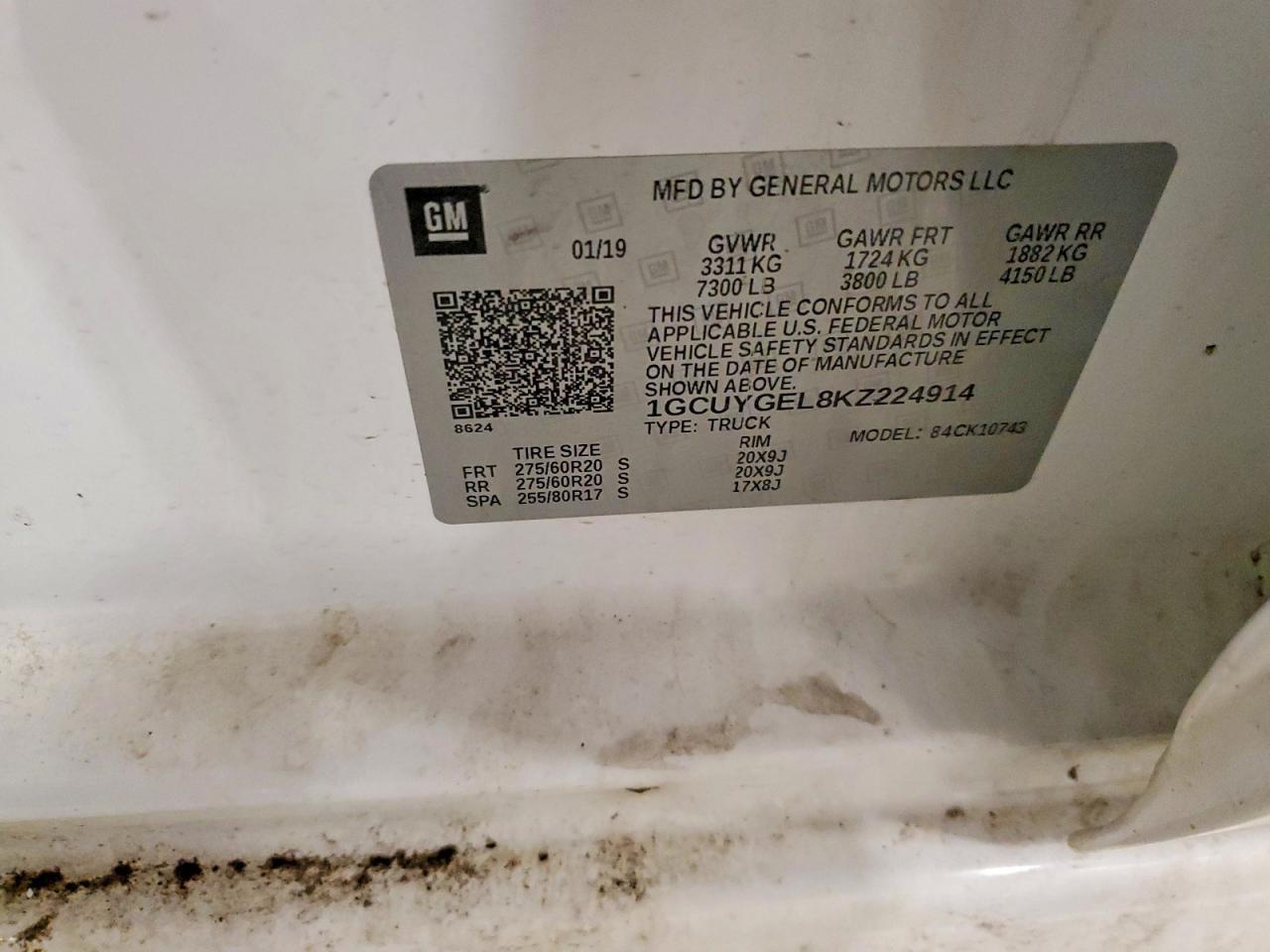 2019 Chevrolet Silverado K1500 LTZ