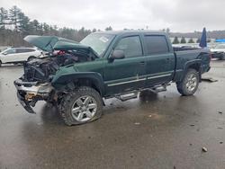 Salvage trucks for sale at Windham, ME auction: 2007 Chevrolet Silverado K1500 Classic Crew Cab