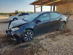 2014 Toyota Corolla le en venta en Tanner, AL