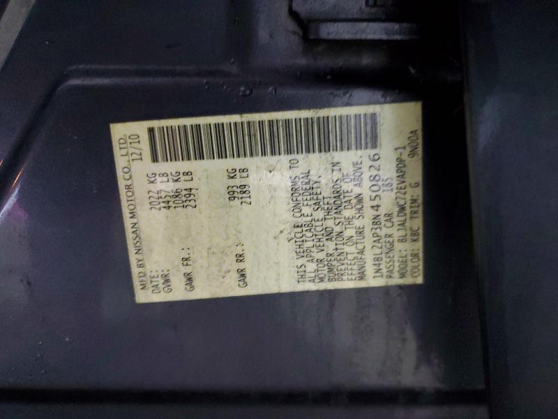 2011 Niss Altima 3.5 sr