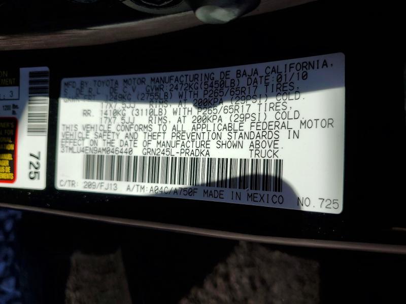2010 Toyota Tacoma Access Cab AU