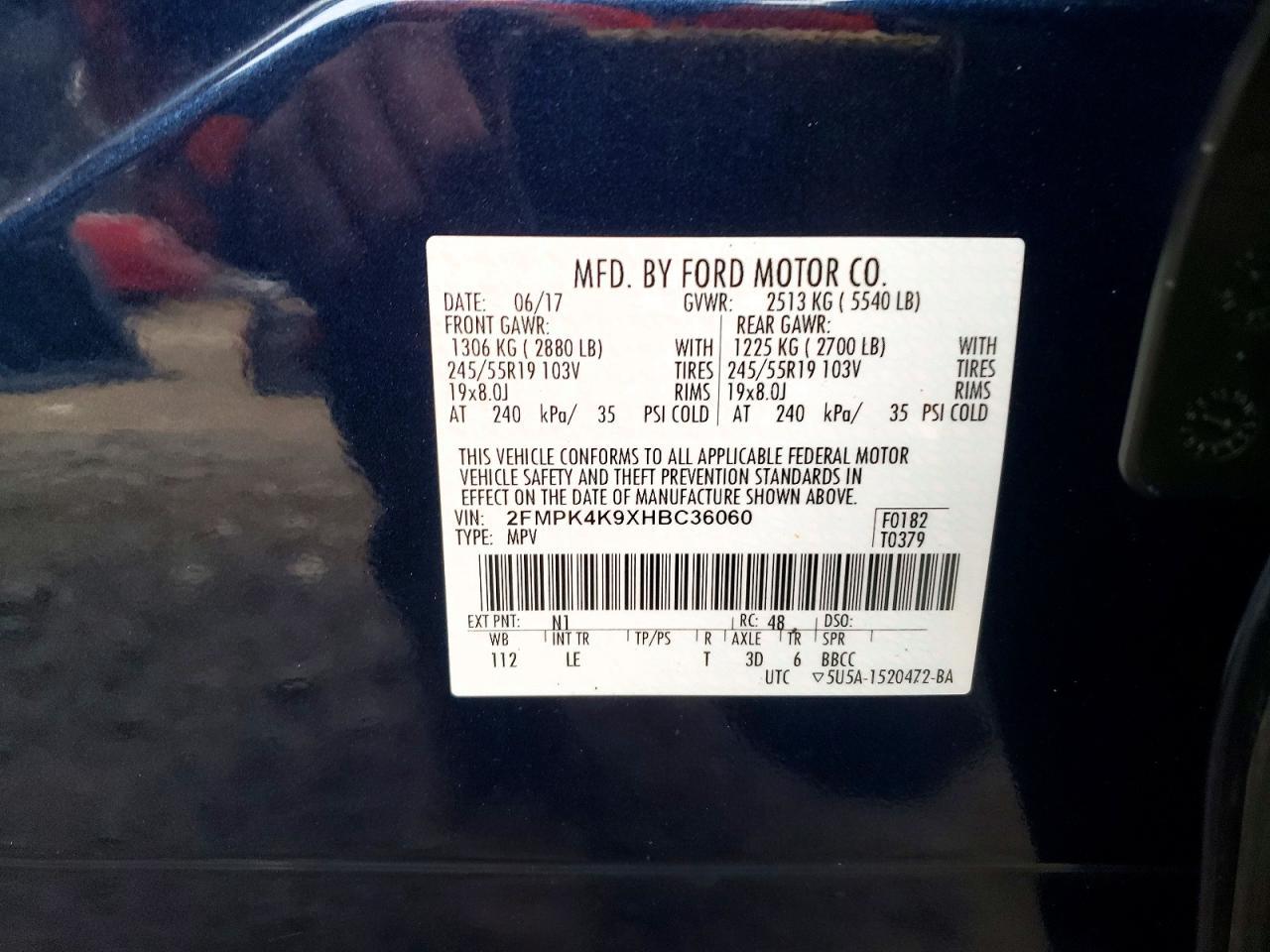 2017 Ford Edge Titanium