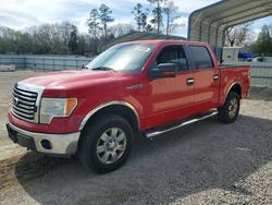Salvage trucks for sale at Augusta, GA auction: 2010 Ford F150 Supercrew