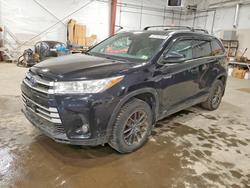 2017 Toyota Highlander Hybrid xle en venta en Center Rutland, VT