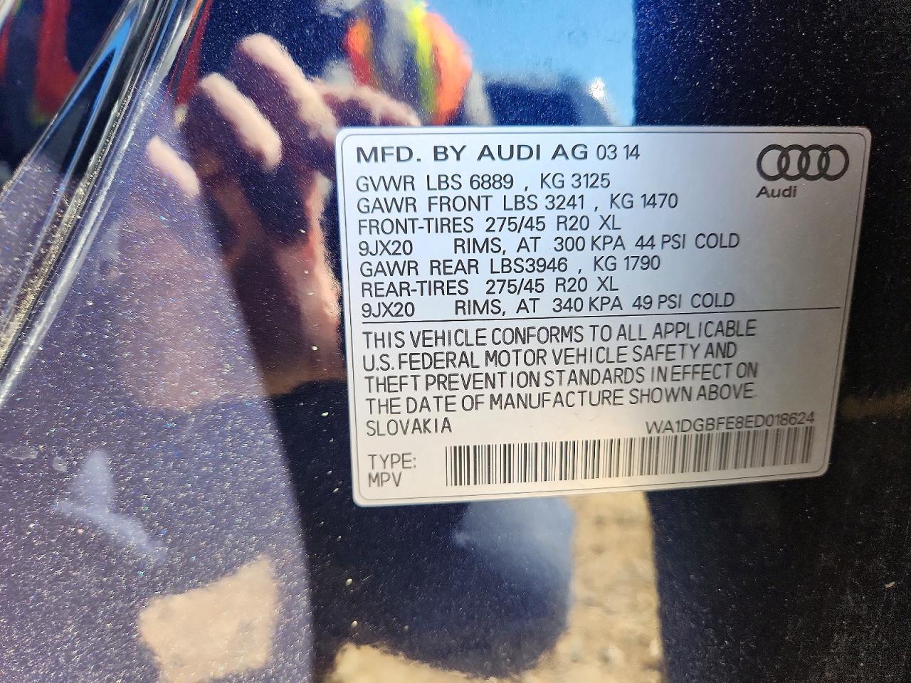 2014 Audi Q7 Prestige