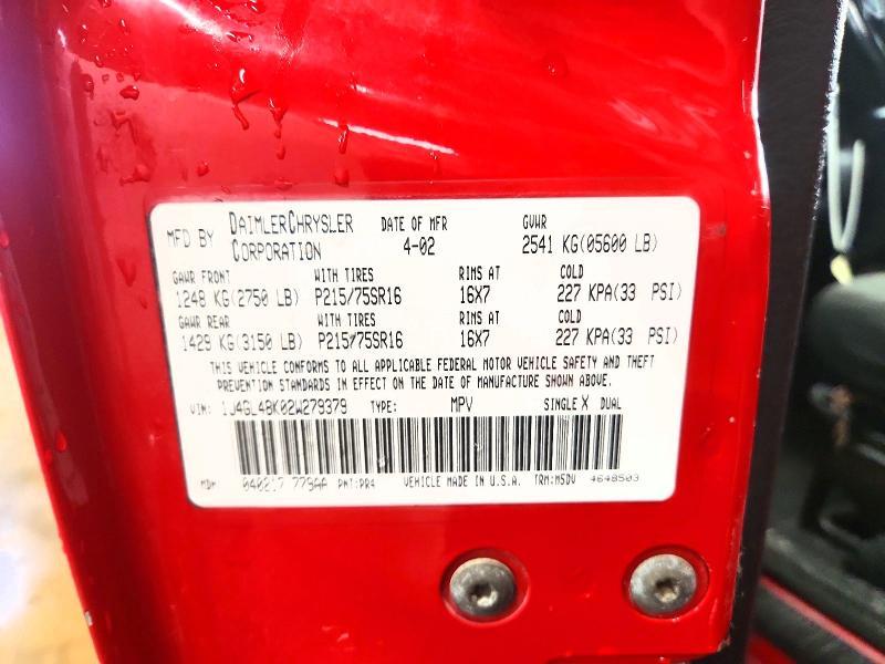 2002 Jeep Liberty Sport