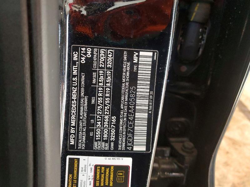 2014 Mercedes-Benz Gl 450 4matic