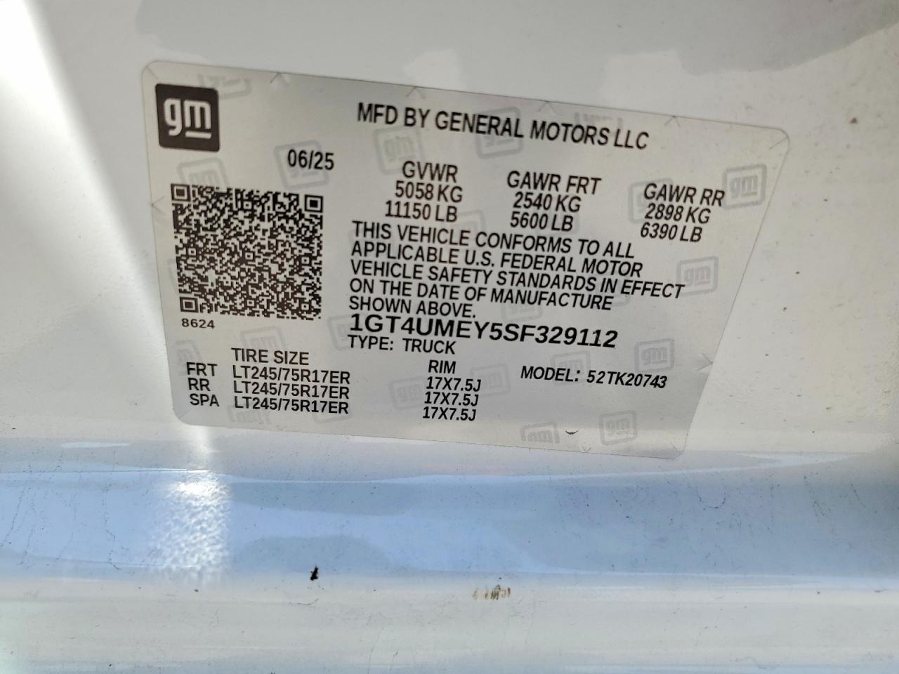 2025 GMC Sierra K2500 SLE