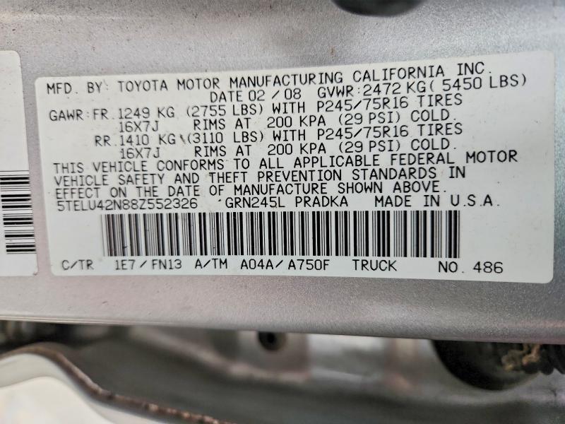 2008 Toyota Tacoma V6