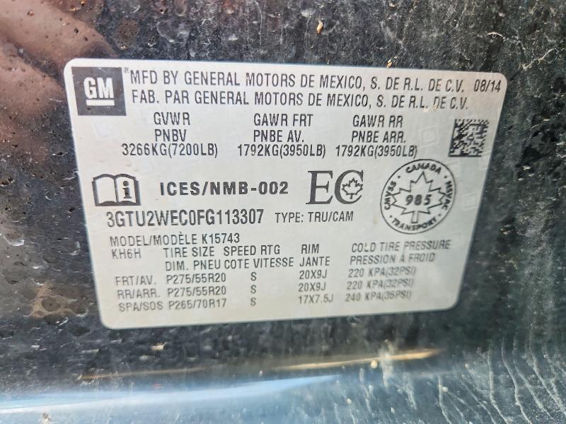 2015 GMC Sierra K1500 Denali