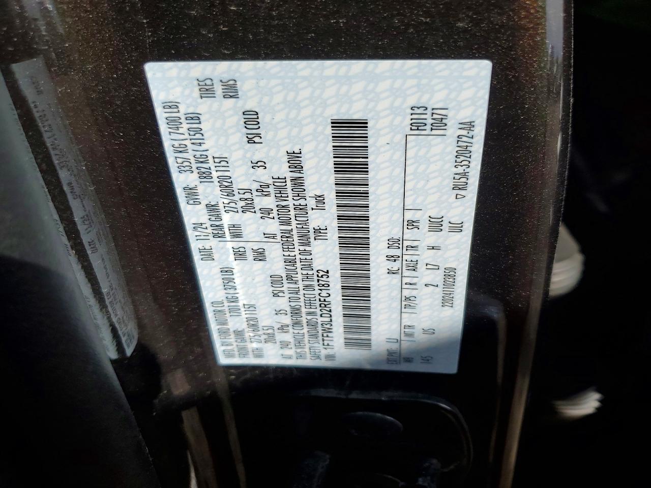 2024 Ford F150 XLT