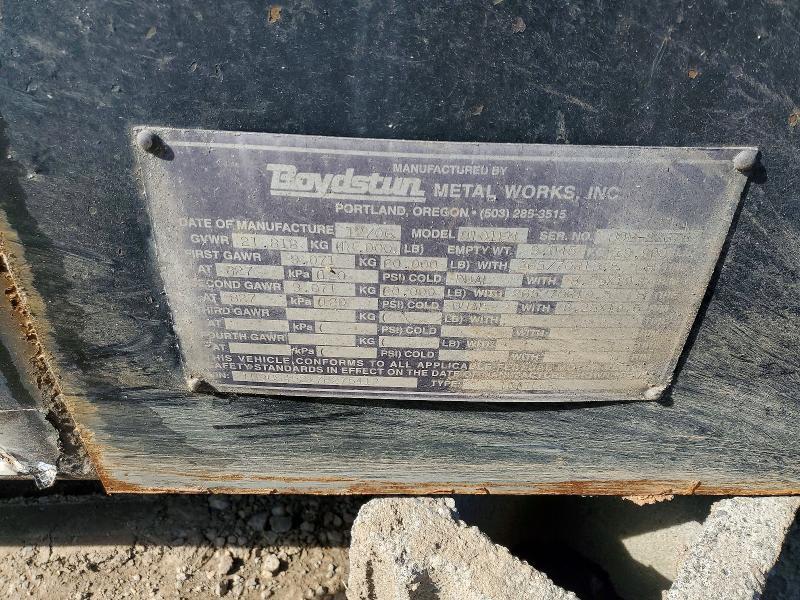 2007 Boydstun Enclosed Car Carrier