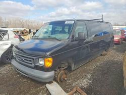 Ford salvage cars for sale: 2007 Ford Econoline E350 Super Duty Wagon