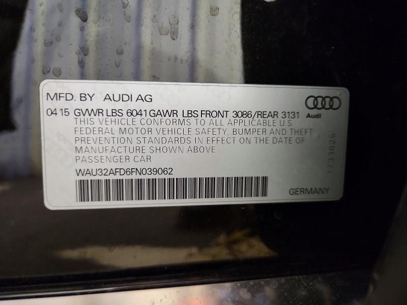 2015 Audi A8 l Quattro