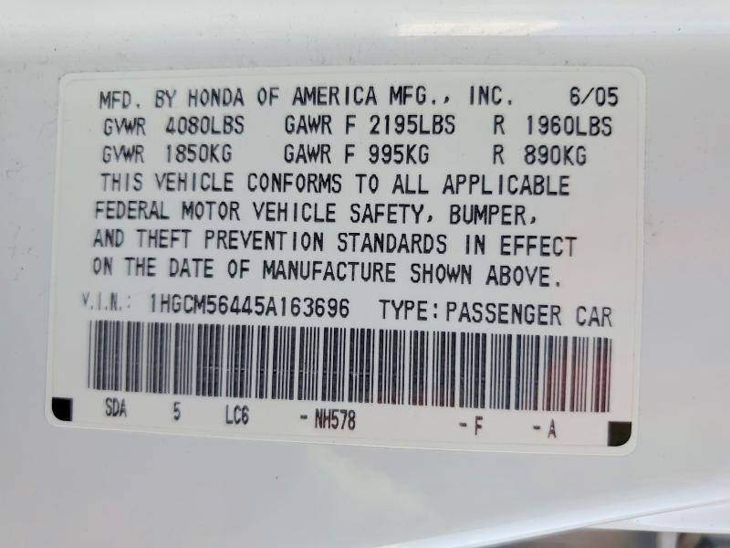 2005 Honda Accord lx