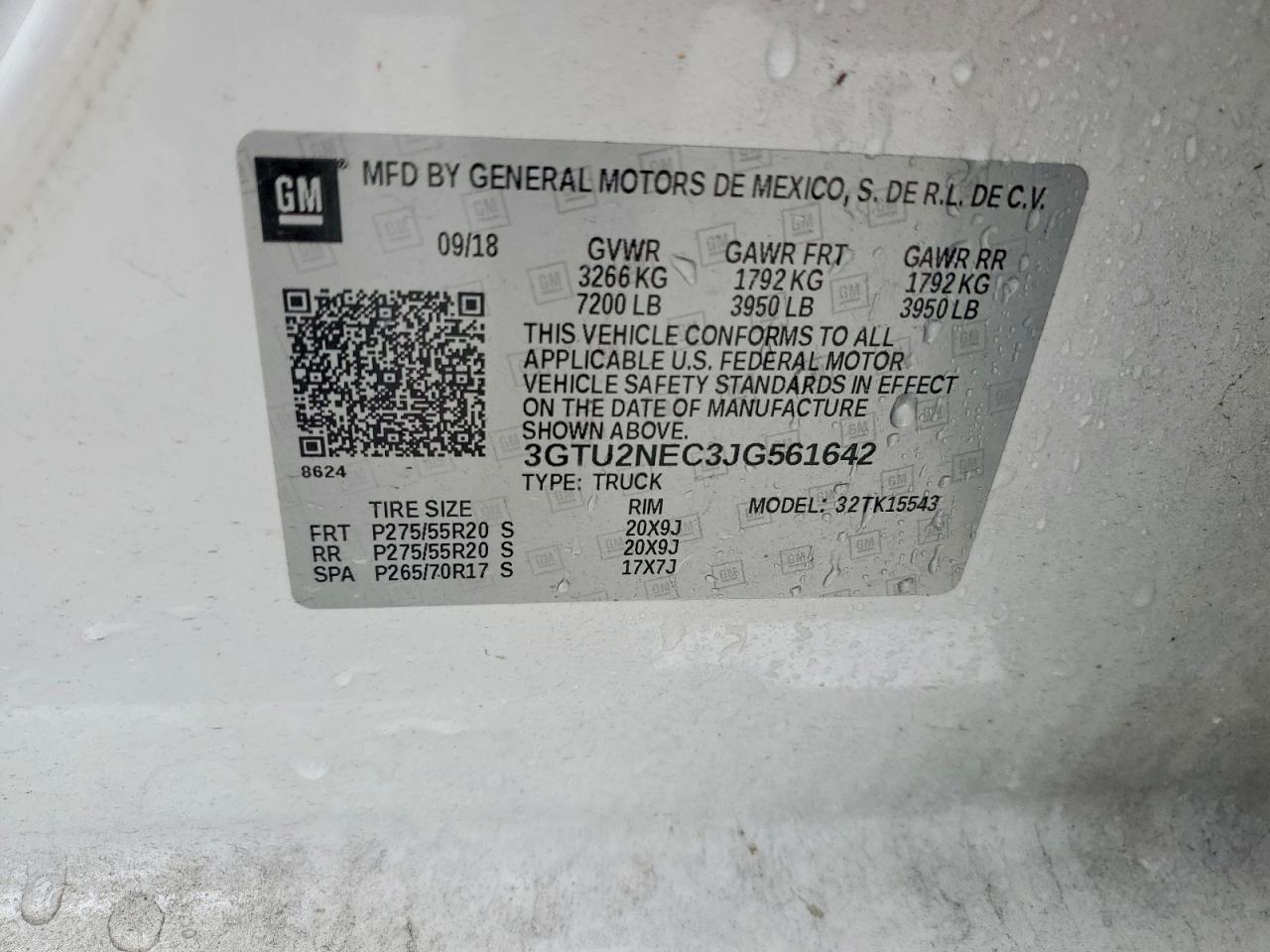 2018 GMC Sierra K1500 SLT