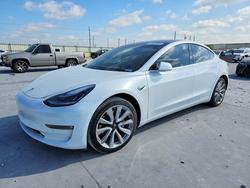 Tesla salvage cars for sale: 2019 Tesla Model 3