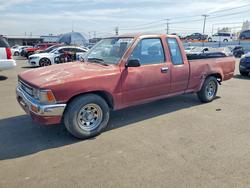 Salvage trucks for sale at Sun Valley, CA auction: 1991 Toyota Pickup Deluxe