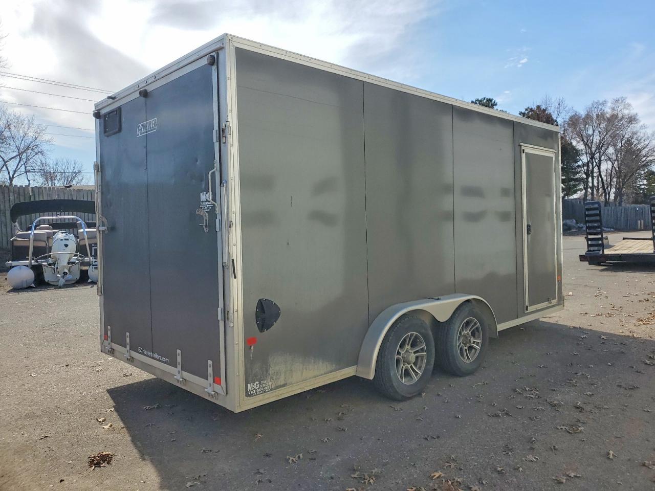 2020 Alcom Llc Enclosed Cargo Trailer
