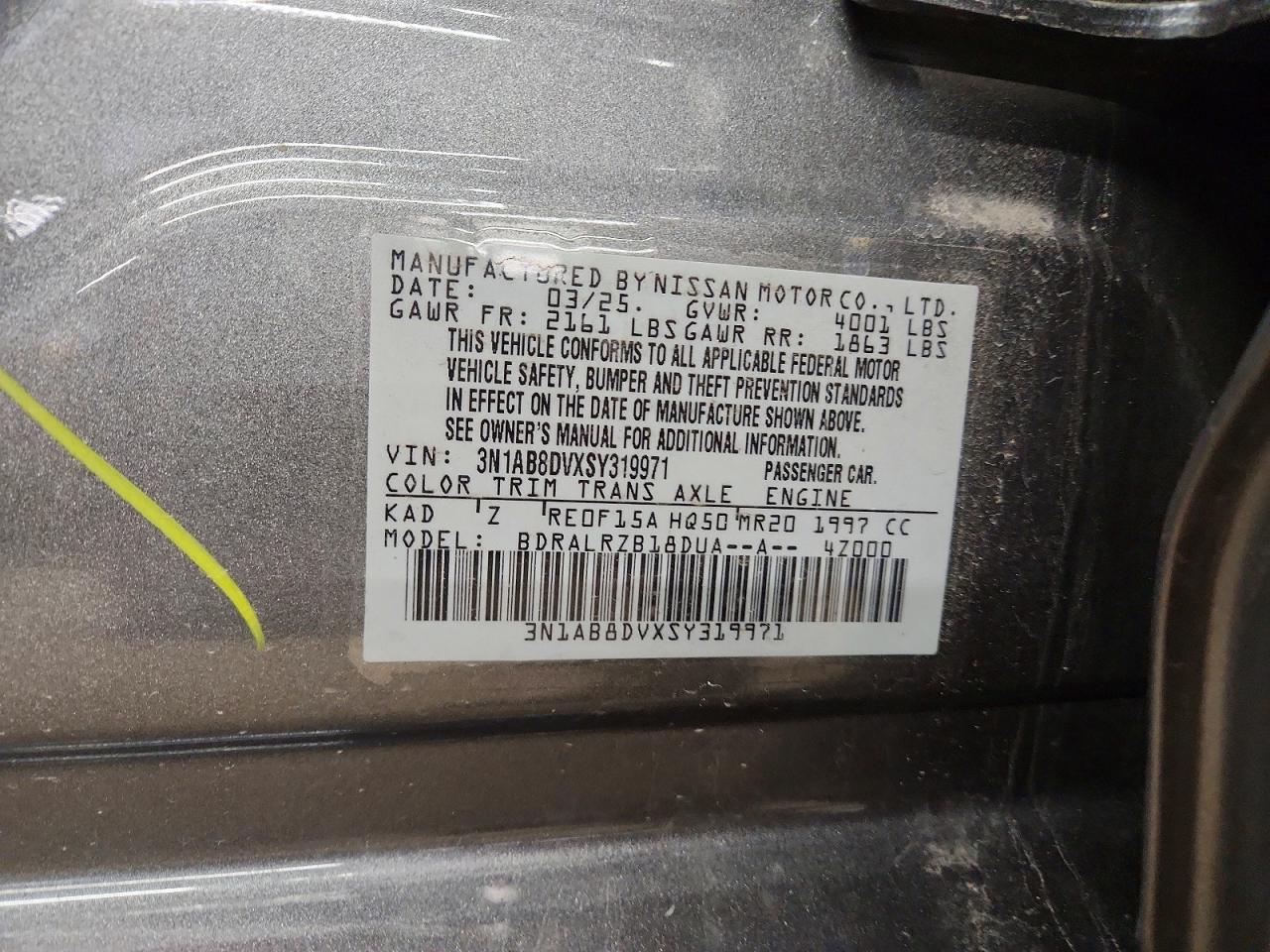 2025 Niss Sentra