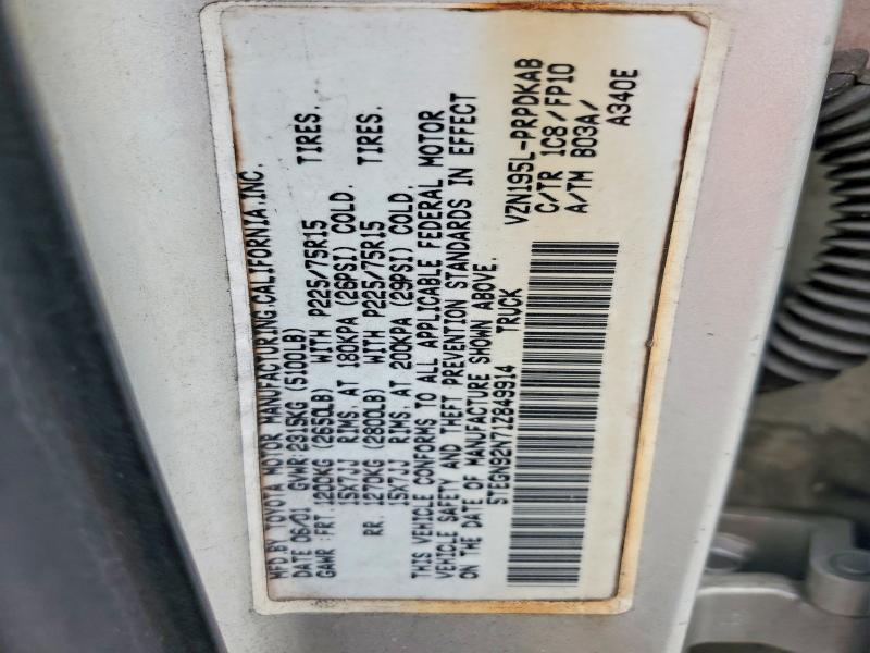 2001 Toyota Tacoma Prerunner V6