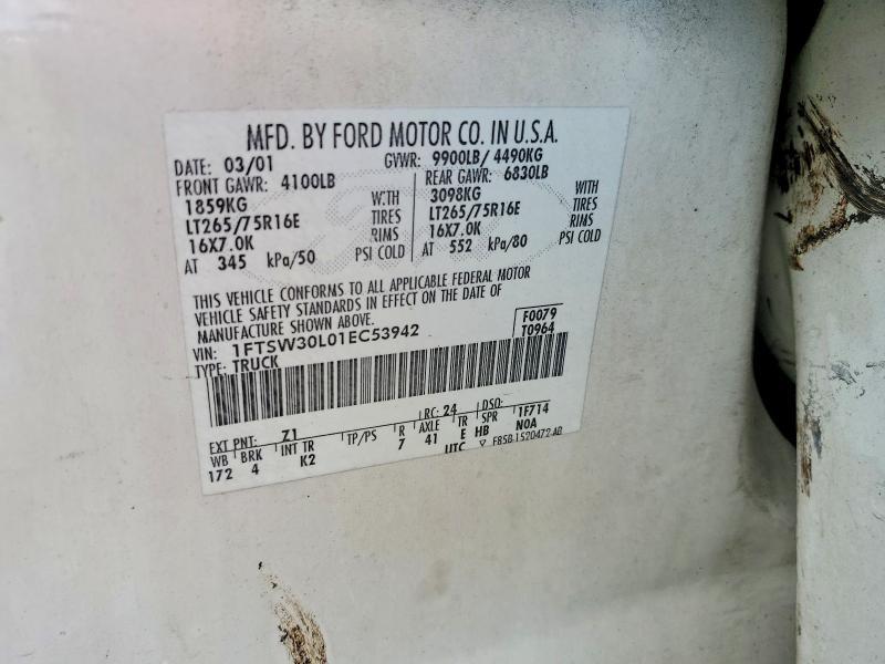 2001 Ford F350 SRW Super Duty