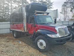 Salvage trucks for sale at Mebane, NC auction: 2021 International MV607 Refrigerated BOX Truck