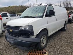 Salvage cars for sale from Copart West Mifflin, PA: 2019 Chevrolet Express G2500 Utility / Service Van