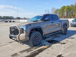 Salvage trucks for sale at Dunn, NC auction: 2025 Toyota Tundra TRD PRO HV