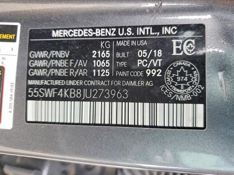 2018 Mercedes-Benz C 300 4matic