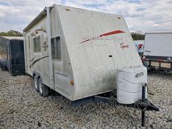 Salvage trucks for sale at Cartersville, GA auction: 2009 Surveyor 2009 Forest River Surveyor Camper