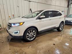 Ford Edge Titanium salvage cars for sale: 2015 Ford Edge Titanium