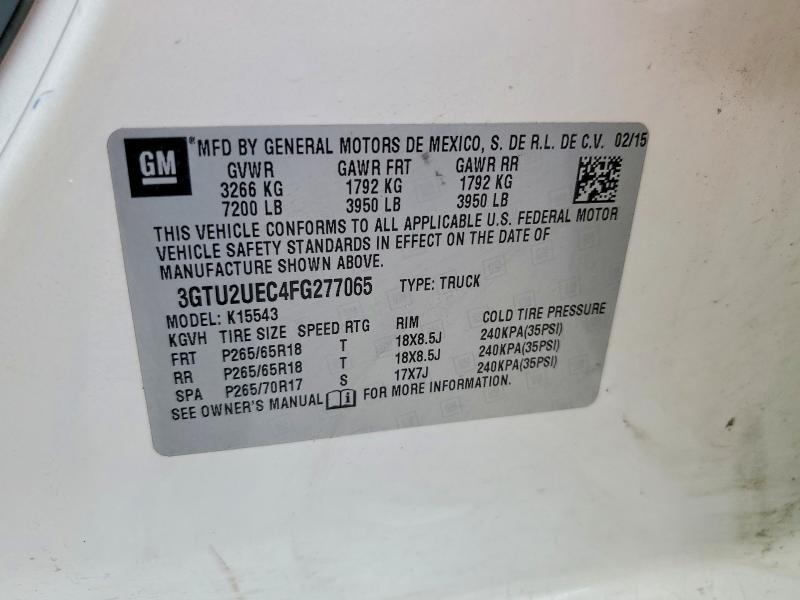 2015 GMC Sierra K1500 SLE