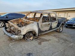 Salvage trucks for sale at Louisville, KY auction: 2001 Ford F150 Supercrew