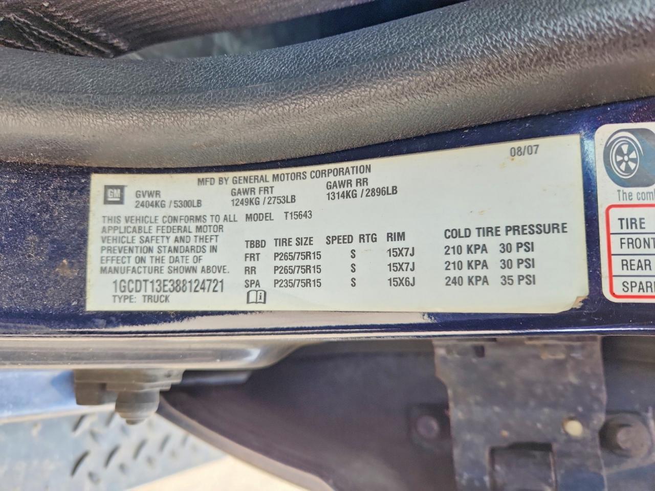 2008 Chevrolet Colorado