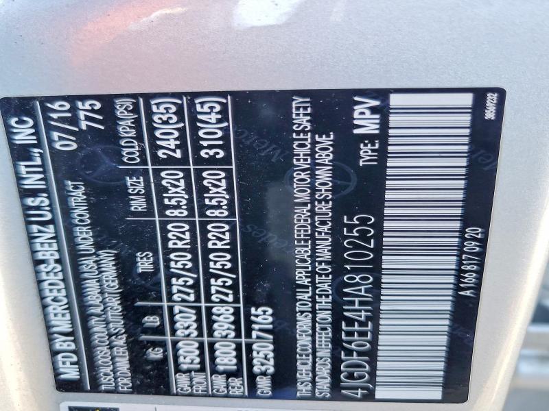 2017 Mercedes-Benz Gls 450 4matic